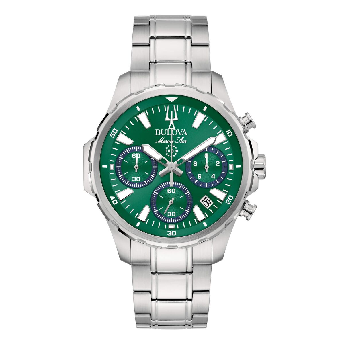Bulova Men's Watch Bulova 96B465 Silver