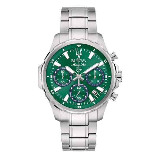 Bulova Men's Watch Bulova 96B465 Silver